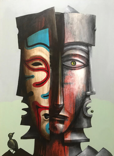 Procyon van fabien delaube, Schilderij te koop op Singulart