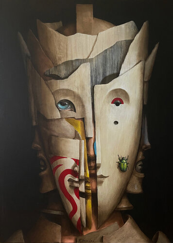 Cétoine van fabien delaube, Schilderij te koop op Singulart