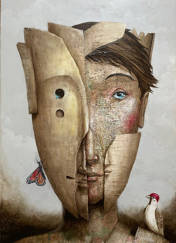 SYLVAIN II di fabien delaube, Pittura in vendita su Singulart