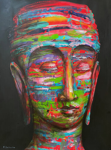 Siddartha von fabien delaube, Malerei kaufen auf Singulart
