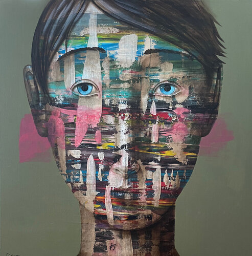 Icaar II by fabien delaube, Painting for Sale on Singulart