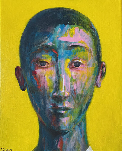Takeshi by fabien delaube, Painting for Sale on Singulart