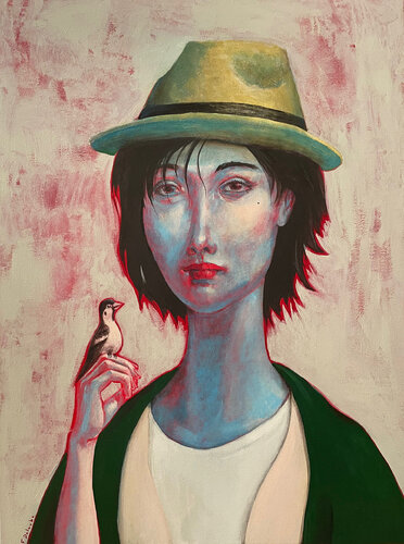 Penelope by fabien delaube, Painting for Sale on Singulart