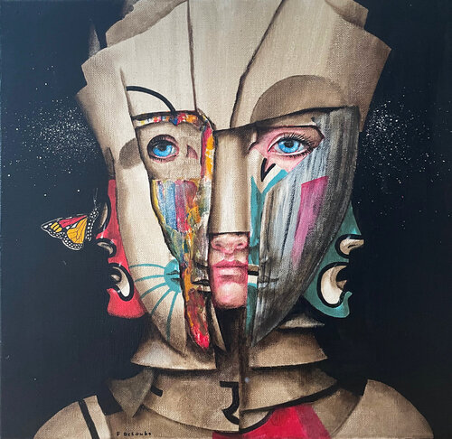Herakles XXV di fabien delaube, Pittura in vendita su Singulart