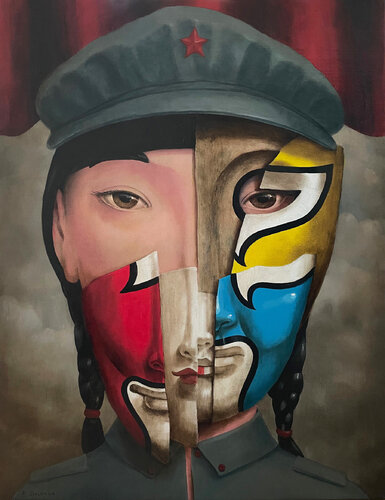 Revolution Culturelle by fabien delaube, Painting for Sale on Singulart