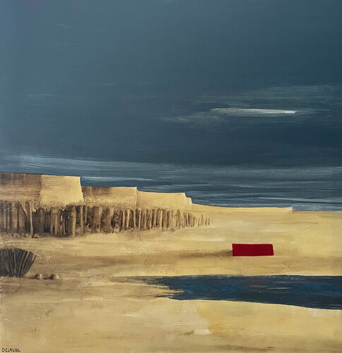 Bord by fabien delaube, Painting for Sale on Singulart