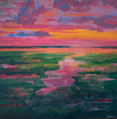 Paysage 5 by fabien delaube, Painting for Sale on Singulart