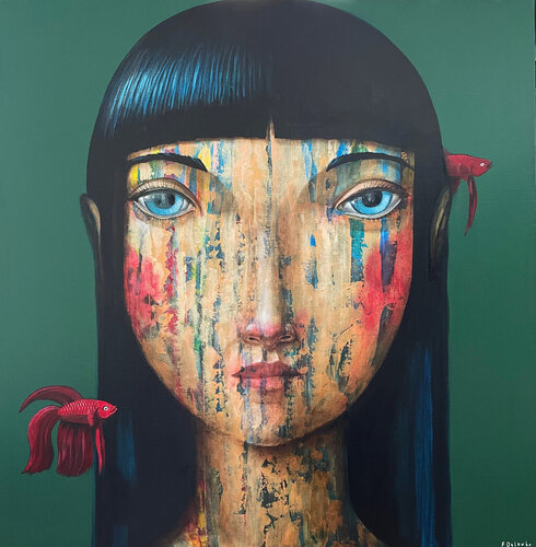 Mary van fabien delaube, Schilderij te koop op Singulart