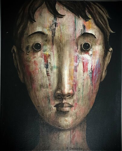 Figure8 di fabien delaube, Pittura in vendita su Singulart