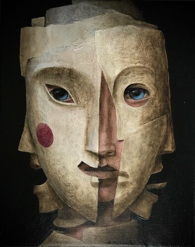 Figure13 di fabien delaube, Pittura in vendita su Singulart