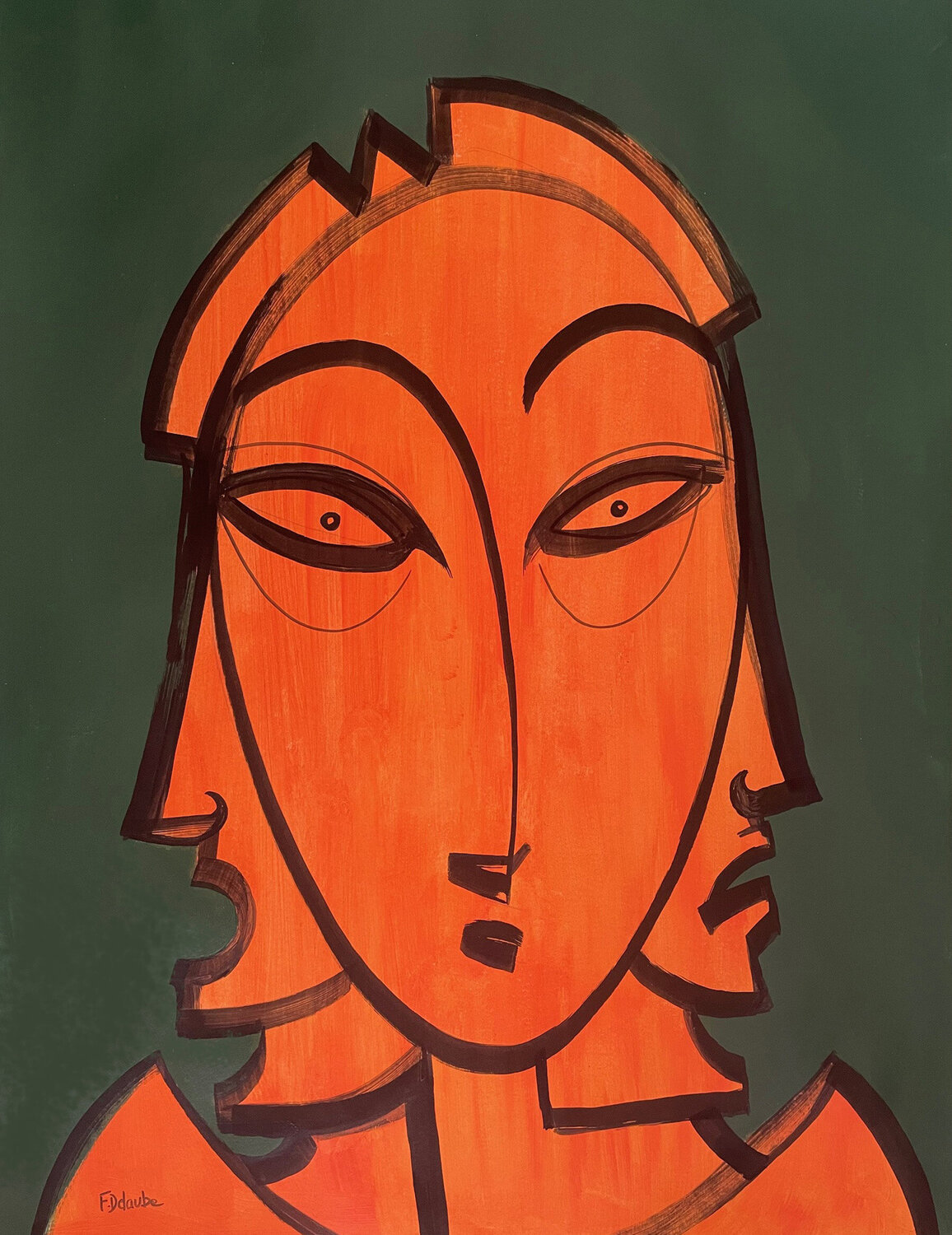 Tête Rouge II fabien delaube