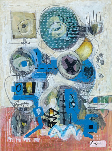 Day 15697 van Varoujan Hovakimyan, Schilderij te koop op Singulart