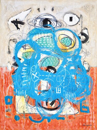 Around the Corner by Varoujan Hovakimyan, Painting for Sale on Singulart