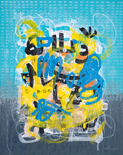 Burst von Varoujan Hovakimyan, Malerei kaufen auf Singulart