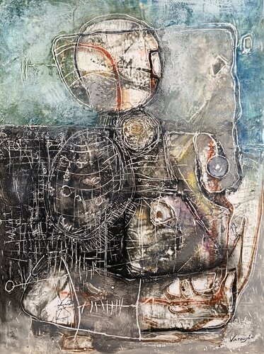 Abstract Landscape de Varoujan Hovakimyan, Pintura a la venta en Singulart