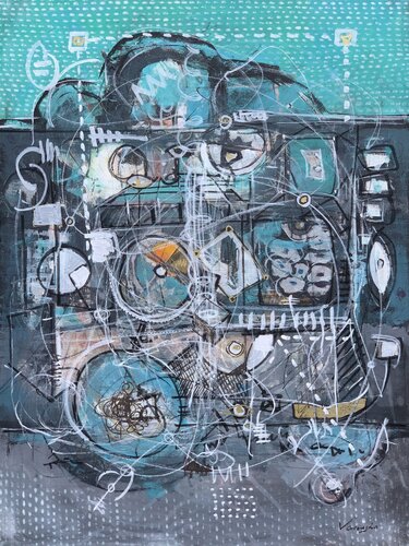 One Day at a Time by Varoujan Hovakimyan, Painting for Sale on Singulart