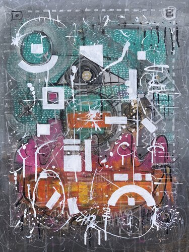 In Plain Sight van Varoujan Hovakimyan, Schilderij te koop op Singulart