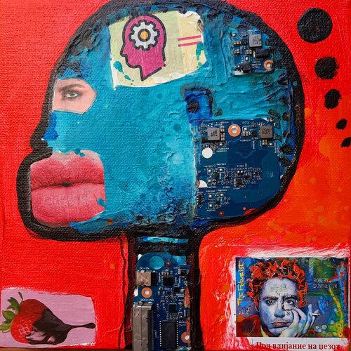 Artificial inteligence van Stefan Dimovski, Schilderij te koop op Singulart