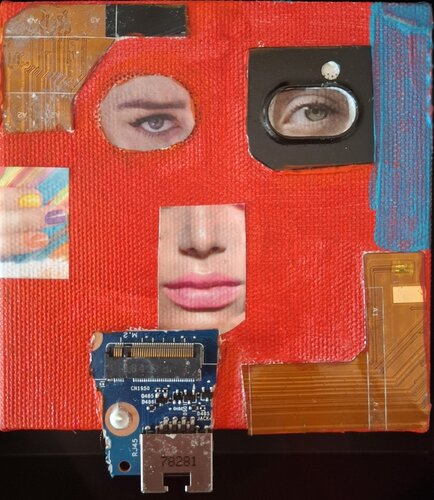 Artificial Inteligence di Stefan Dimovski, Pittura in vendita su Singulart