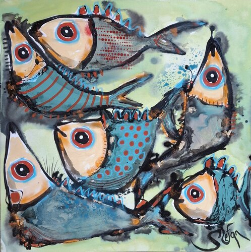 Spring awakening van Stefan Dimovski, Schilderij te koop op Singulart
