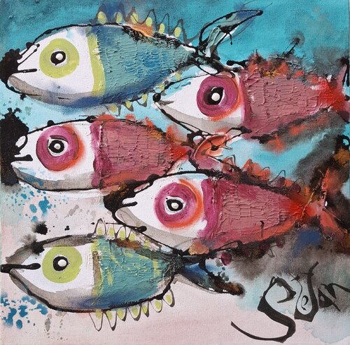 Emotion von Stefan Dimovski, Malerei kaufen auf Singulart