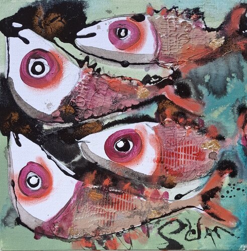 Connection van Stefan Dimovski, Schilderij te koop op Singulart