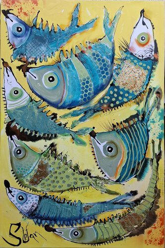 Portofino van Stefan Dimovski, Schilderij te koop op Singulart
