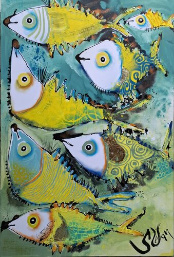 Amalfi van Stefan Dimovski, Schilderij te koop op Singulart
