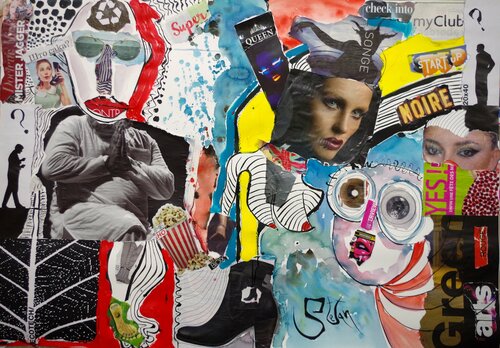 Different view par Stefan Dimovski, Œuvre sur papier en vente sur Singulart