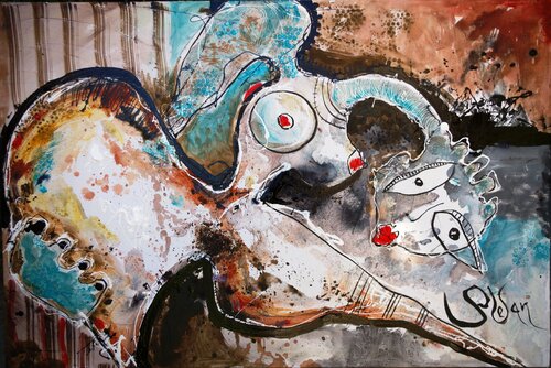 Ballerina by Stefan Dimovski, Painting for Sale on Singulart