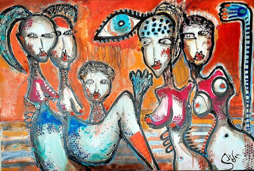 Selfie di Stefan Dimovski, Pittura in vendita su Singulart