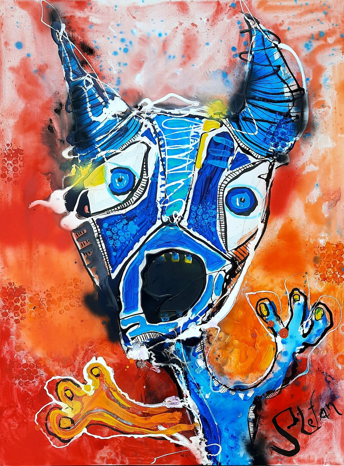 BLUE SCREAM Stefan Dimovski