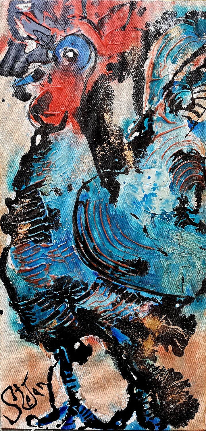Blue bird Stefan Dimovski