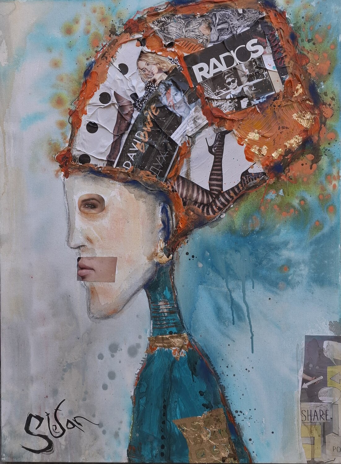 Girl with turban Stefan Dimovski