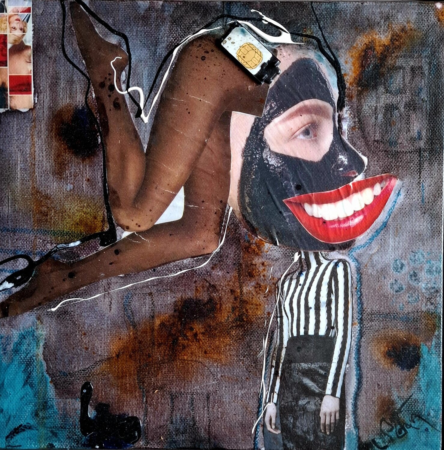 Female mask Stefan Dimovski