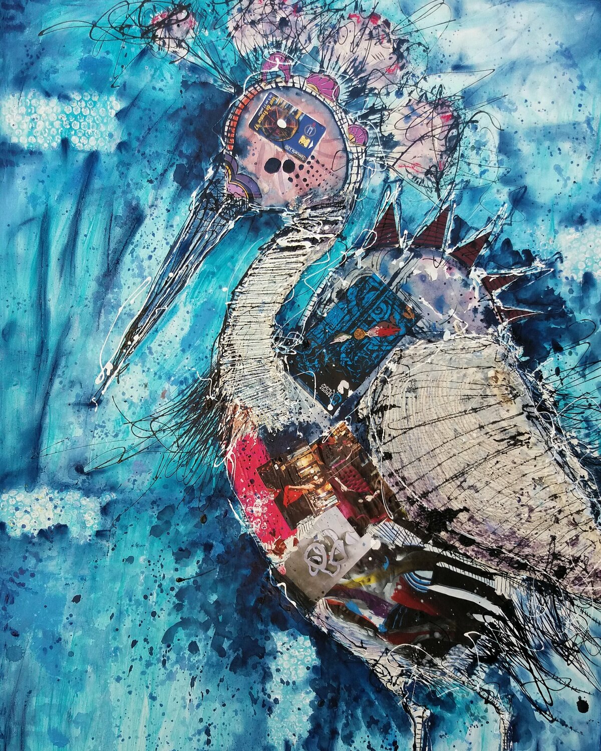 Blue bird Stefan Dimovski