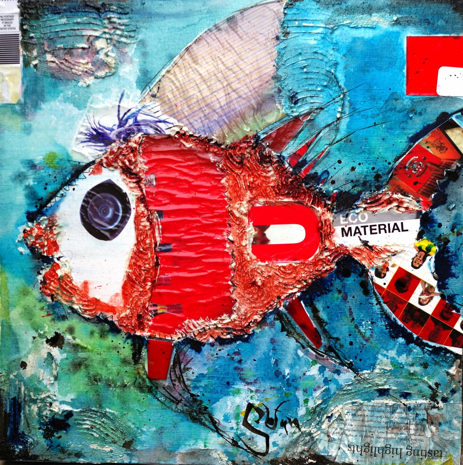 Red fish Stefan Dimovski