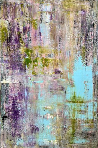 WISTERIA SKY van Monica Maja Richardson, Schilderij te koop op Singulart