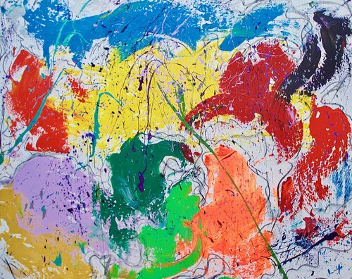 CHILDREN OF THE WORLD van Monica Maja Richardson, Schilderij te koop op Singulart