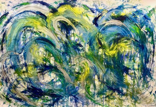 BUTTERFLY DANCE van Monica Maja Richardson, Schilderij te koop op Singulart