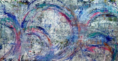 HELLO WORLD van Monica Maja Richardson, Schilderij te koop op Singulart