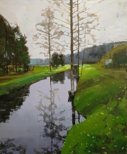 Pabrade di Daniil Mikhailov, Pittura in vendita su Singulart