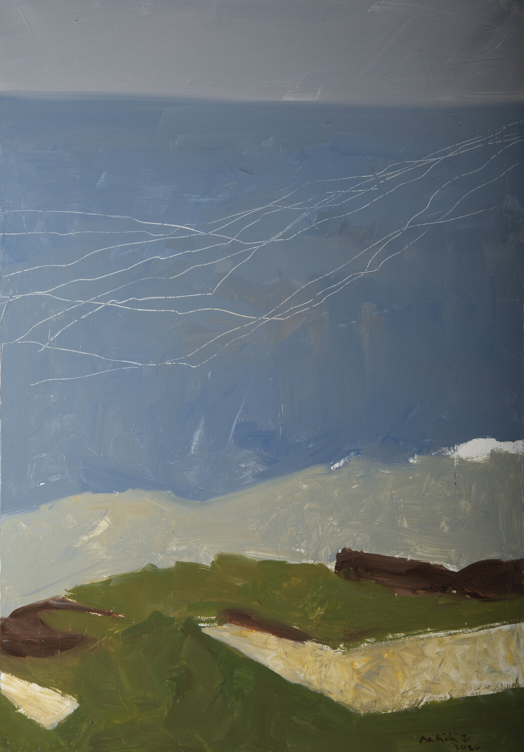 Sillages Bertrand De Miollis Origineel schilderij te koop