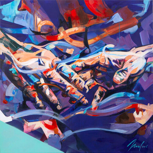Juntos de Jordi Machí, Pintura a la venta en Singulart