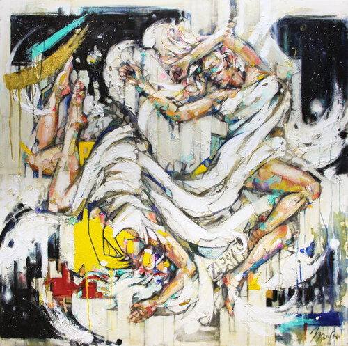 Cosmic Trip van Jordi Machí, Schilderij te koop op Singulart