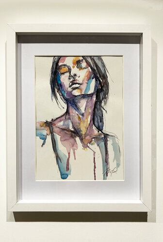 Estudio de una mujer von Jordi Machí, Werk auf Papier kaufen auf Singulart