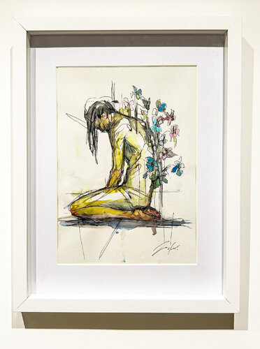 SKETCH for "Spine" von Jordi Machí, Werk auf Papier kaufen auf Singulart