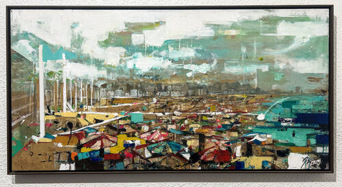 Aquell estiu dels anys 90 by Jordi Machí, Painting for Sale on Singulart
