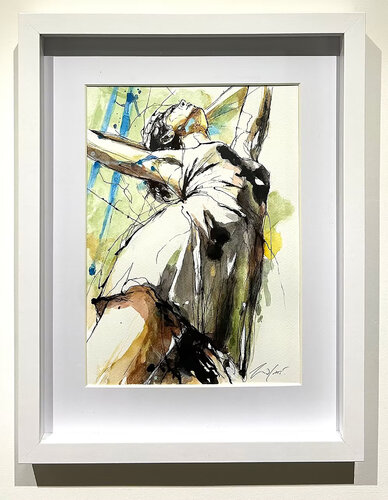 Body in Surrender by Jordi Machí, Work on Paper for Sale on Singulart