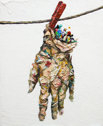 Peg Hand di Jordi Machí, Pittura in vendita su Singulart